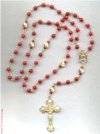 Red Coral Rosaries