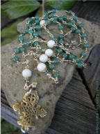 Aventurine Catholic Rosary