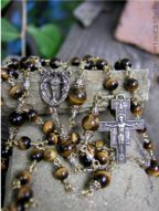 Tiger's Eye Rosaries